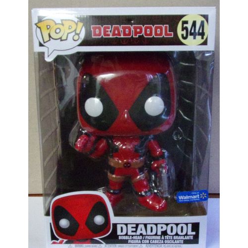 FUNKO / POP DEADPOOL ' EXCLUSIVE ' 10 inch BOBBLE HEAD (2018)