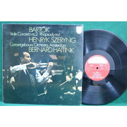 Henryk Szeryng/Haitink - Bartok: Violin Concerto No. 2 - 6500 021 - VG+
