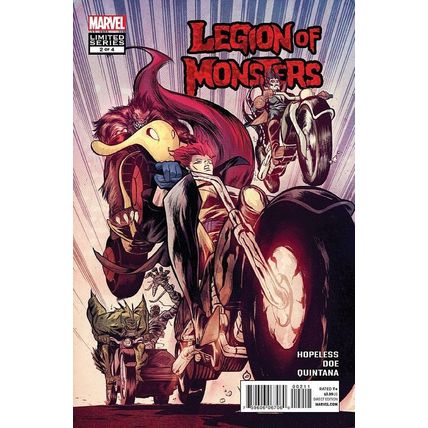 Legion of Monsters (2011 Ltd) # 002 NM MODERN AGE COMICS