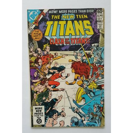 New Teen Titans #12 in FN+ Condition DC Comics Clash of the Titans