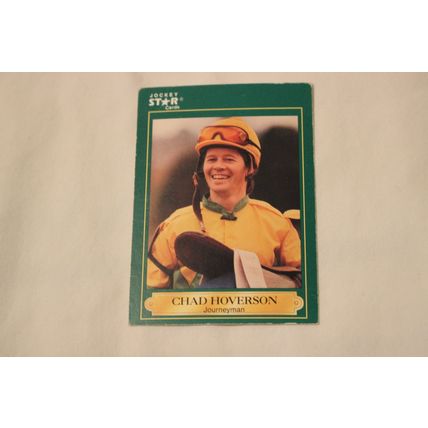 Chad Hoverson 1991 Jockey Star NO. 107