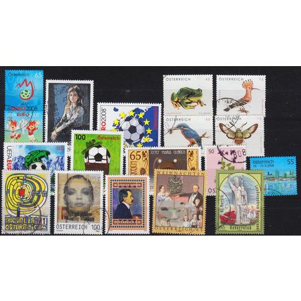 ÖSTERREICH AUSTRIA [2008] Jahr ex ( O/used ) [01]