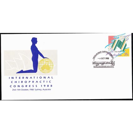 Australia 1988 Bicentennial 200-Club No.28: Chiropractic Congress 1988