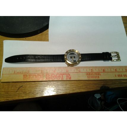Baldinini BD-28-LV Women's Fashion Stylish Long Logo Ladies Gold/Black Watch
