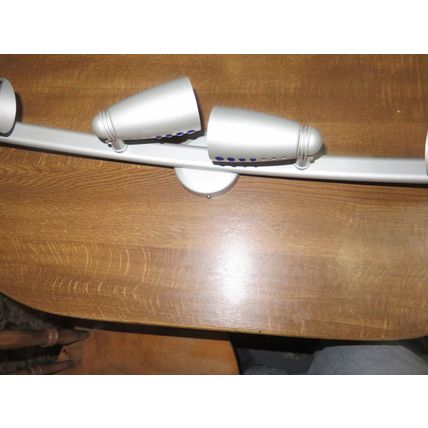 B&Q Shiva Plate Halogen Spotlight 4 Way 8014