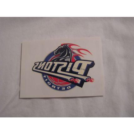 Detroit Pistons 2003/04 Topps Bazooka NBA TATTOO NNO