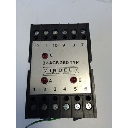INDEL 3XACS 250 TYP,INDEL 3XACS 250TYP, INDEL 3XACS250TYP BOARD,DB,BL