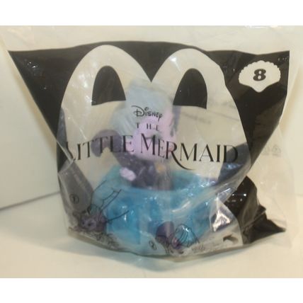 2023 McDonalds Disney The Little Mermaid #8 Ursula - Sealed Package