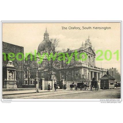 ORATORY, SOUTH KENSINGTON, LONDON, ENGLAND, 1920s?, Postcard