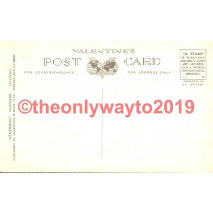 Christchurch Gate, Canterbury, Kent, Valentines Valesque Postcard