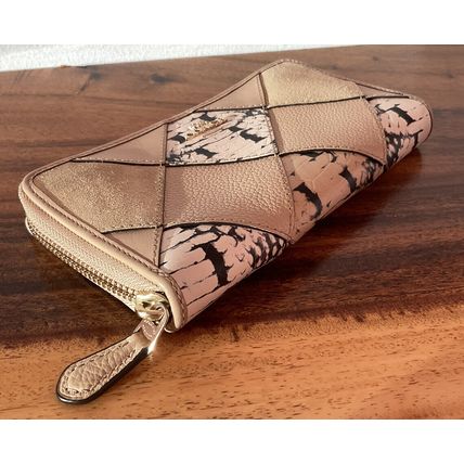 Vintage Classic Tan Patchwork Brooke Leather Coach Wallet
