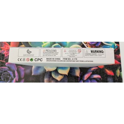 PICKFORU Succulent 1000 Piece Plant Jigsaw Puzzle 14+ Hard