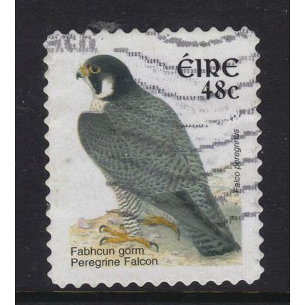 SG1495d 48c Peregrine Falcon SELF-ADHESIVE 2003 Birds IRELAND - Used