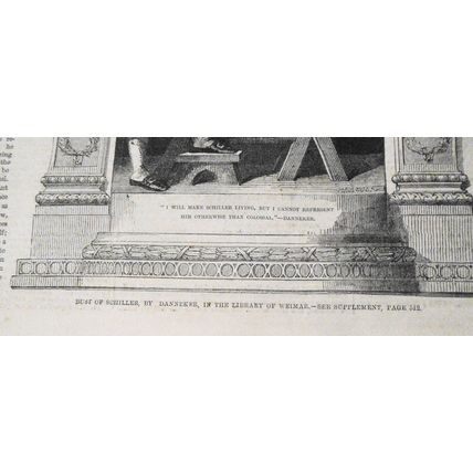 The Illustrated London News November 26, 1859 -Schiller Festival; View of Venice
