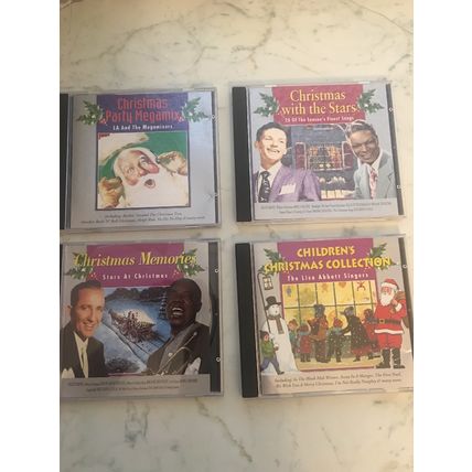 Four Christmas CDs Bundle. Stars At Christmas, Christmas Memories, Classic Tunes