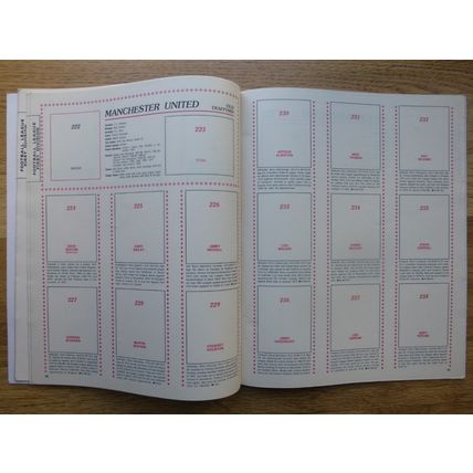 Panini Football 80 - Empty Sticker Album