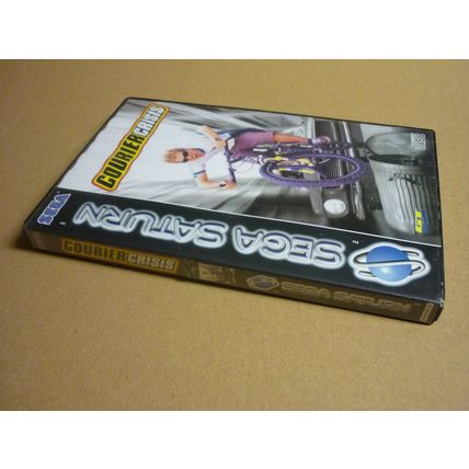 COURIER CRISIS SEGA SATURN GAME BOXED WITH MANUAL