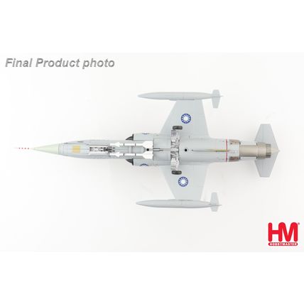 LOCKHEED F-104G STARFIGHTER 4347 CAPT. S. L. HU 3RD - HOBBY MASTER HA1072 1/72
