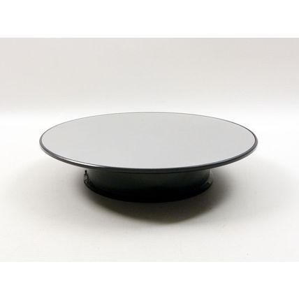 ROTATING DISPLAY TURNTABLE MIRRORED TOP 1/18 SCALE MODEL DIECAST STAND