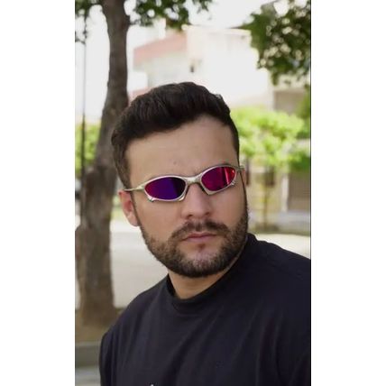 Oakley X-Metal Penny Plasma Sunglasses Tanzanite Lenses