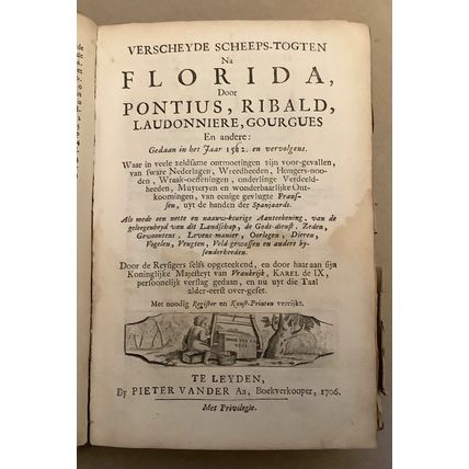 PIETER VAN DER A A: ACCURATE COLLECTION OF THE MEMORABLE SEA AND LAND SITES 1707