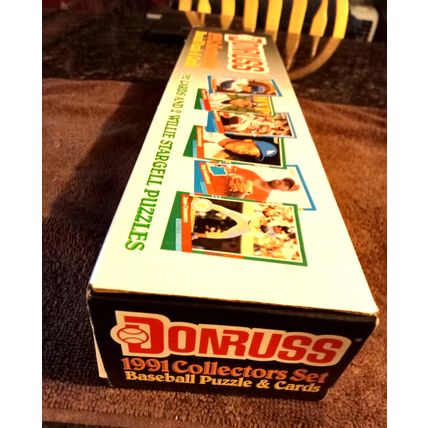 Donruss 1991 Baseball Cards opened Box 792 Cards W/2 Willie Stargell Puzzle