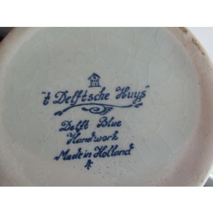 R.A.F. Lossiemouth Sergeants Mess 1983 Dutch Delft Handmade Tankard.