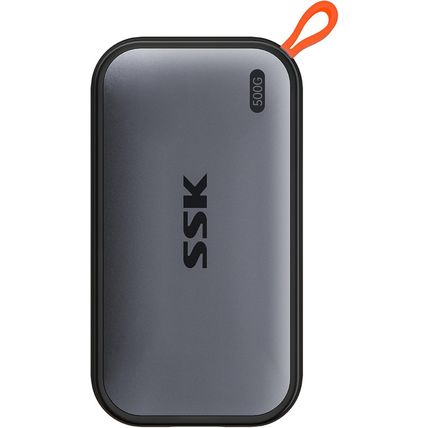 SSK Portable SSD 500GB External Solid State Drives, up to 1050Mb/S USB C SSD Ext