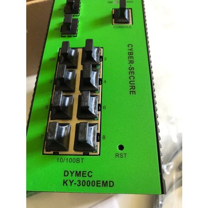 NEW DYMEC KY-3000EMD, MANAGED INDUSTRIAL ETHERNET SWITCH ,KY3000EMD,BJ