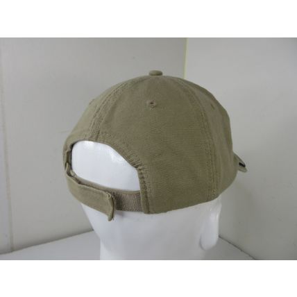 Takii Seed Since 1835 Hat Tan Embroidered Logo Strapback Baseball Cap Farming