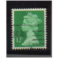 1985 GB 12P GREEN F/U SG X896