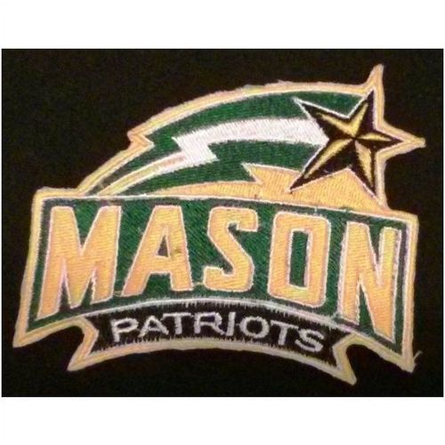 George Mason Patriots logo Iron On Patch