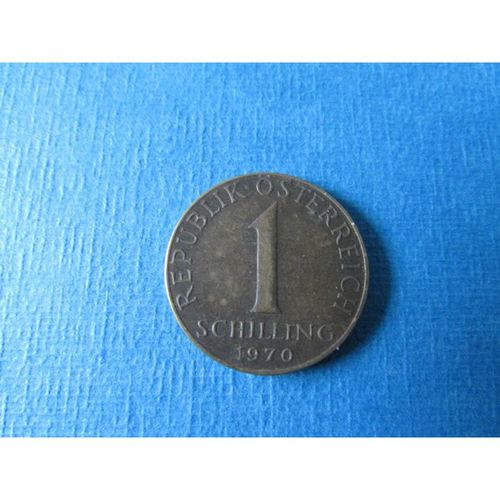 1970 AUSTRIA ONE SCHILLING FREE POST. L