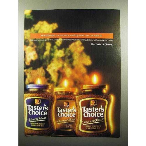 2000 Taster's Choice Coffee Ad - Aromatherapy Soothing