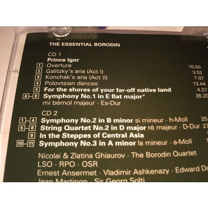 BORODIN - THE ESSENTIAL BORODIN - CDALBUM1997-2DISC
