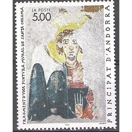 Andorre Français 1990 Michel 417 Neuf ** Cote (2008) 3.00 € Fragment peinture