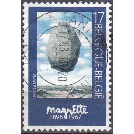 Belgique 1998 Michel 2799 O Cote (2008) 0.80 € René Magritte Le Château