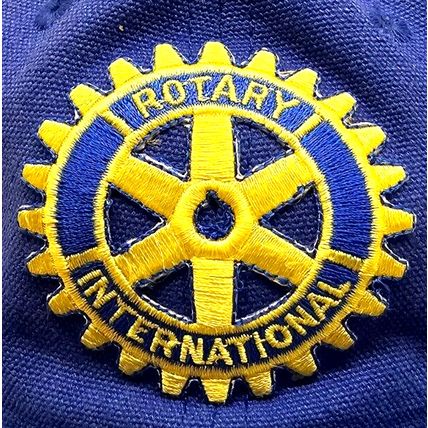 Rotary International Blue Cap Hat Creative Embroidery 2005-2006 Medford Oregon