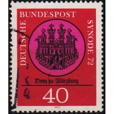 Germany. 1972 40pf S.G.1646 Used