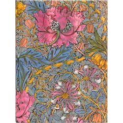 William Morris Morris Pink Honeysuckle (William Morris) Midi Unlined Hardcover J