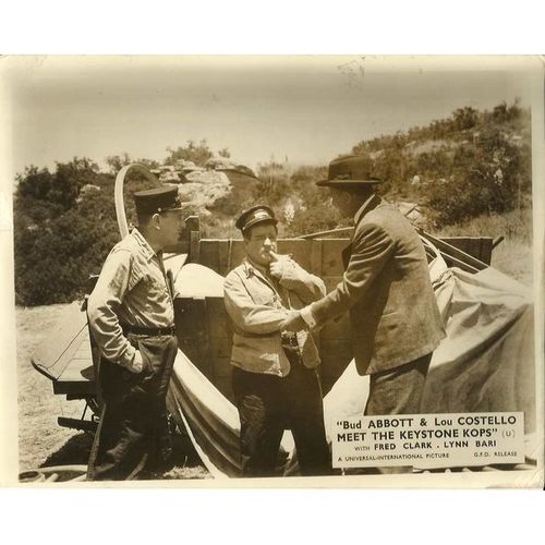 ABBOTT & COSTELLO MEET THE KEYSTONE COPS 1954 F-O-H Stills (3)