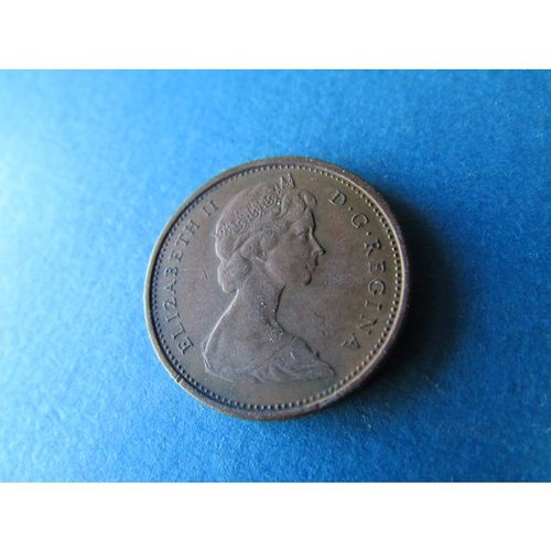 1968 QUEEN ELIZABETH II CANADA ONE CENT FREE POST. AAR