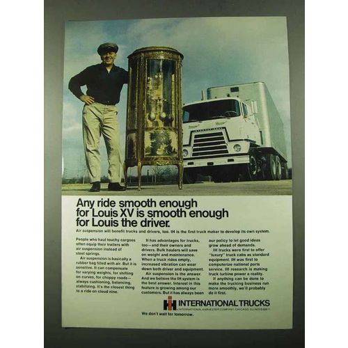 1969 International Harvester Trucks Ad - Louis XV