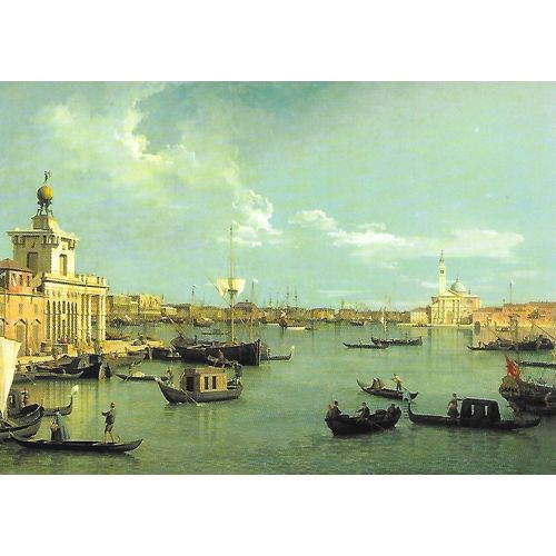 C-42682X: Canaletto (1697-1768): Venice: the Bacino di S. Marco from the Canale.