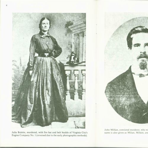 The Murder of Julia Bulette: 1868. by DeLong..1 to >29 lots of 10 copies