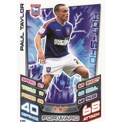 Match Attax Championship 2012/2013 135 Paul Taylor Ipswich Town