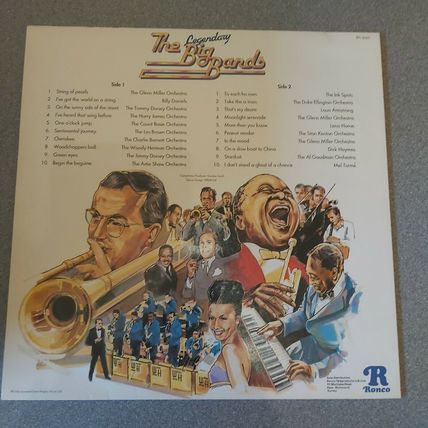Various ‎– The Legendary Big Bands (RTL2047) 1980 (LP)