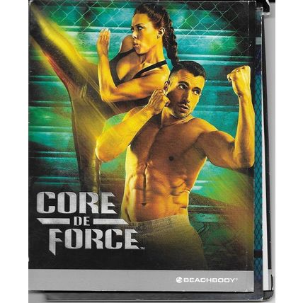 Beachbody Core De Force Home Fitness 3 DVD Total Body Workout Used No Manuals