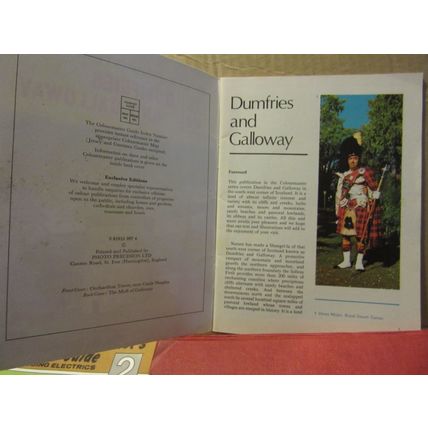 DUMFRIES AND GALLOWAY. Colourmaster TOURIST guide p/b NO 6/6 /