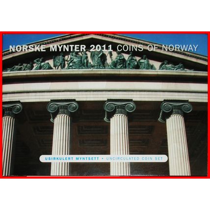 UNIVERSITY 1811 RARE: NORWAY★ BU SET 2011! HARALD V (1991-)★LOW START★NO RESERVE